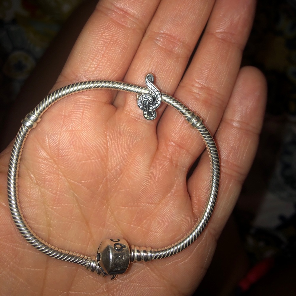 Treble Clef Pandora Charm
